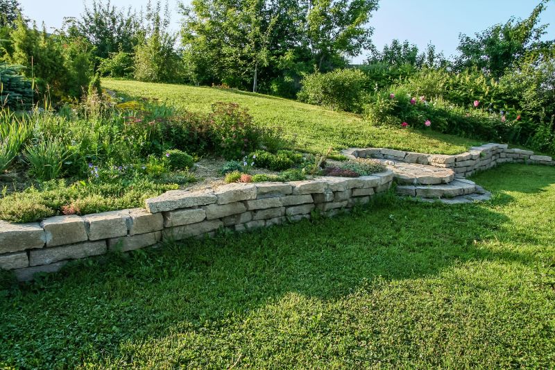 Stone Retaining Wall