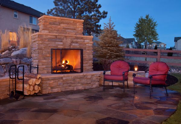 Fireplace Hearth Installation in Evergreen