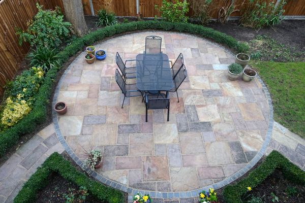 Stone Patio Repair in Evergreen
