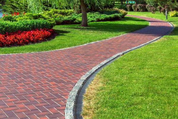 Brick Walkway Installation in Evergreen