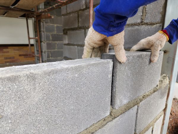 Concrete Block Repair in Evergreen