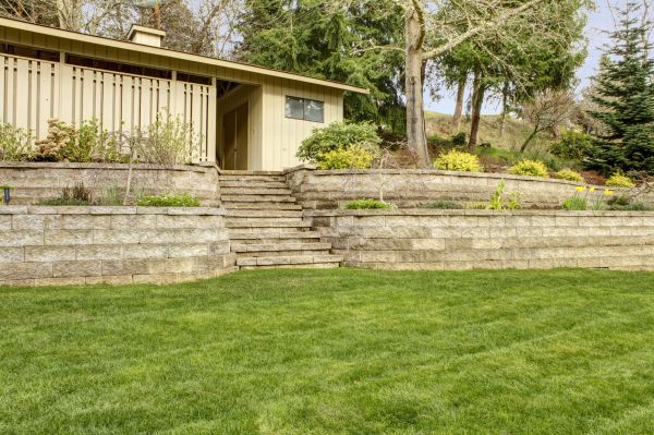 Retaining Wall Construction in Evergreen