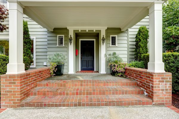 Front Porch Masonry Repair in Evergreen