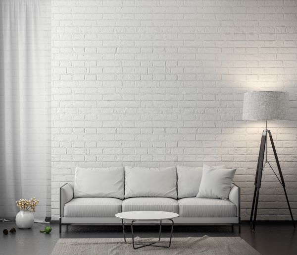 White Brick Installation in Evergreen