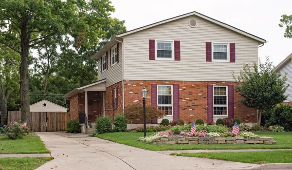 Brick Siding Construction in Evergreen