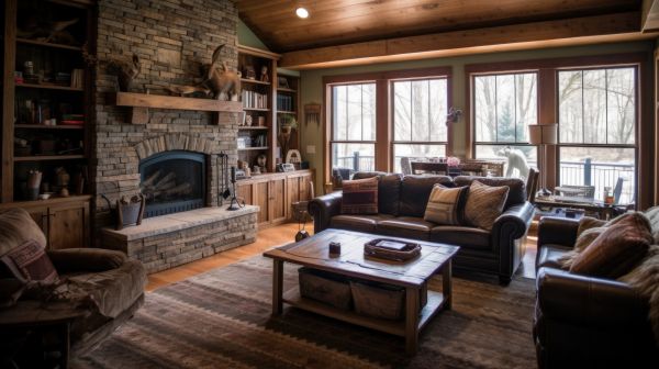 Interior Stonework Service in Evergreen